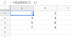 How to Use SEQUENCE Function in Google Sheets [Step-By-Step]