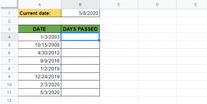 How to Use TODAY Function in Google Sheets [Step-By-Step]