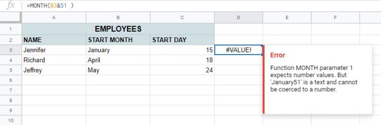 How To Convert Month Name To Number In Google Sheets