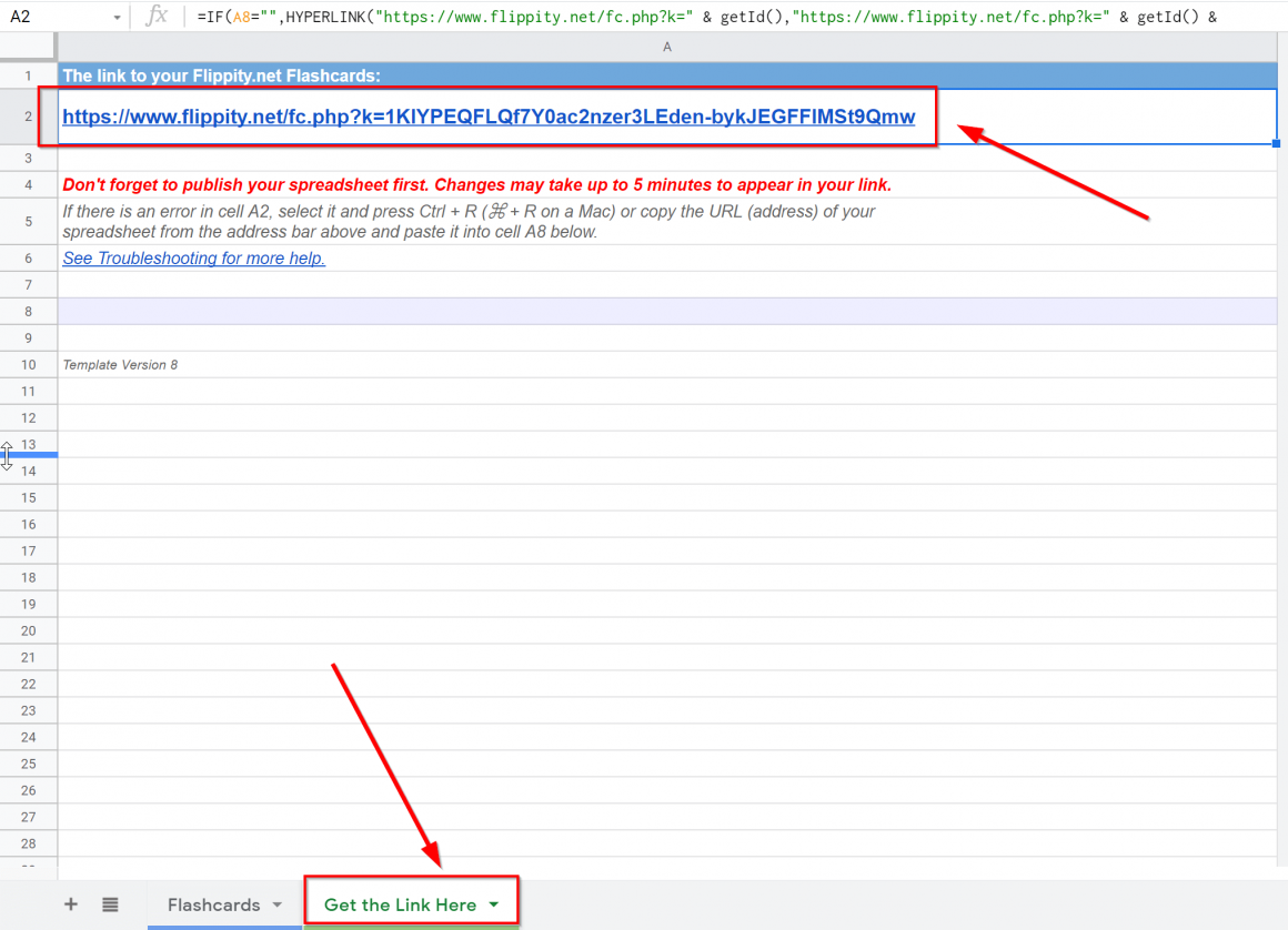 How to Create Flashcards in Google Sheets Sheetaki