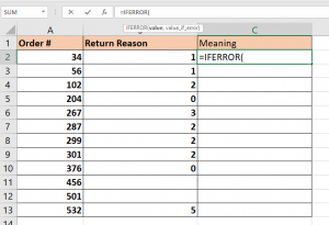 How to Use ISERROR with VLOOKUP in Excel - Sheetaki