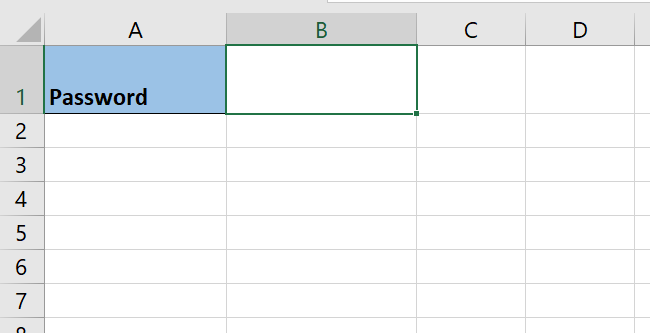select the cell that will hold the output of the formula