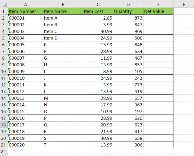 How to Keep Track of Inventory in Excel - Sheetaki