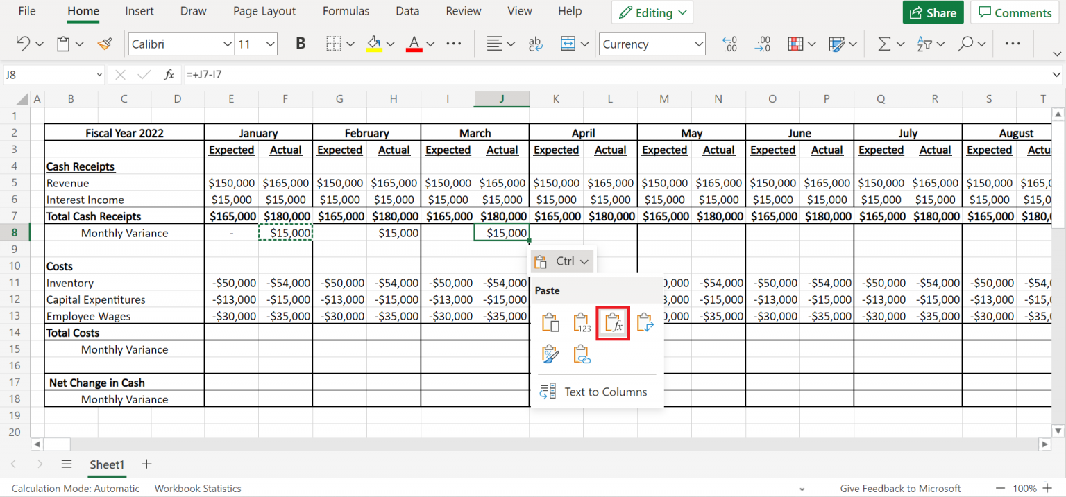 How to Forecast Cash Flow in Excel Sheetaki