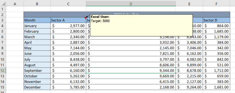 How To Fix Comments Far Away From Cell In Excel Sheetaki