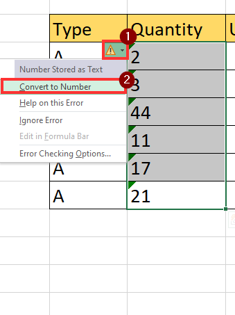 Fix a Convert to Number Error