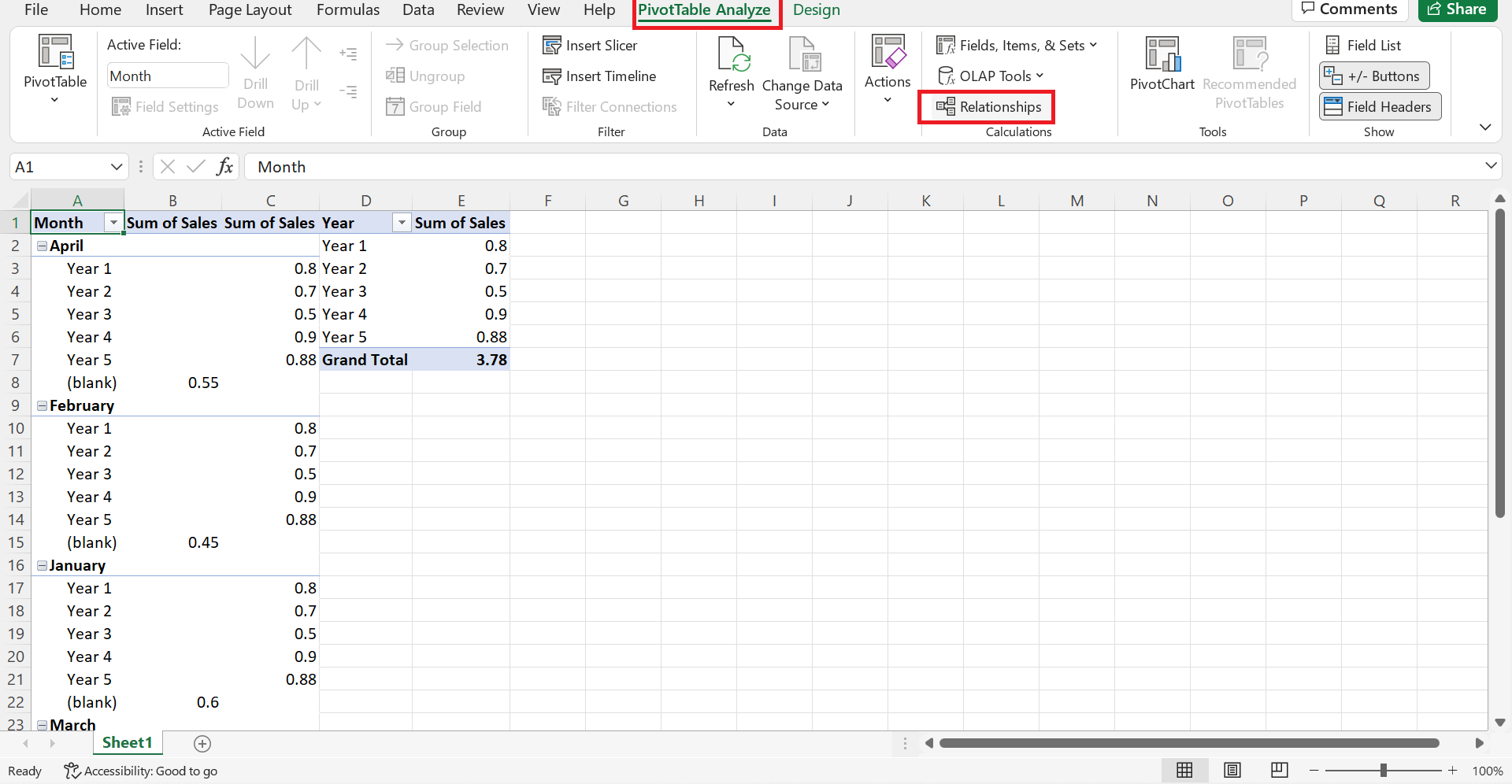 Fix Data Model Relationships Not Working in Excel