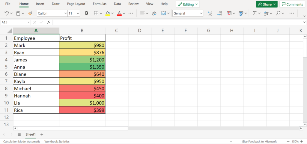 How to Apply Different Types of Conditional Formatting in Excel