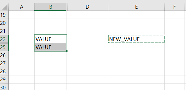 select range to paste values