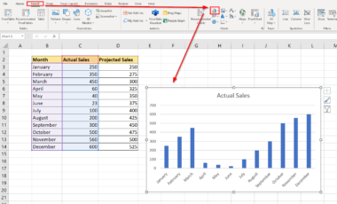 How to Select Data for Graphs in Excel - Sheetaki