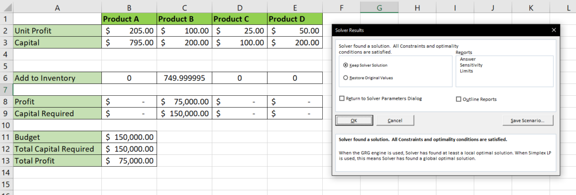 How to Use Solver in Excel - Sheetaki