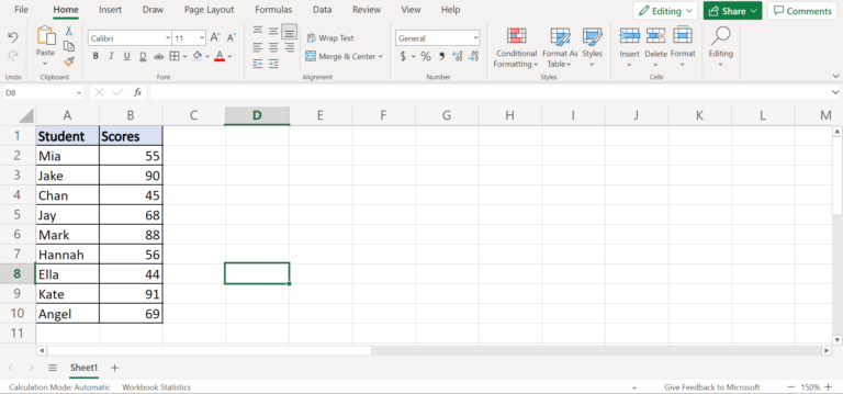 How to Add and Customize Data Bars in Excel - Sheetaki