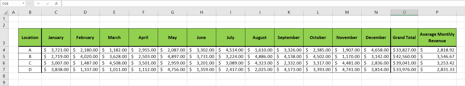 remove all groupings in excel