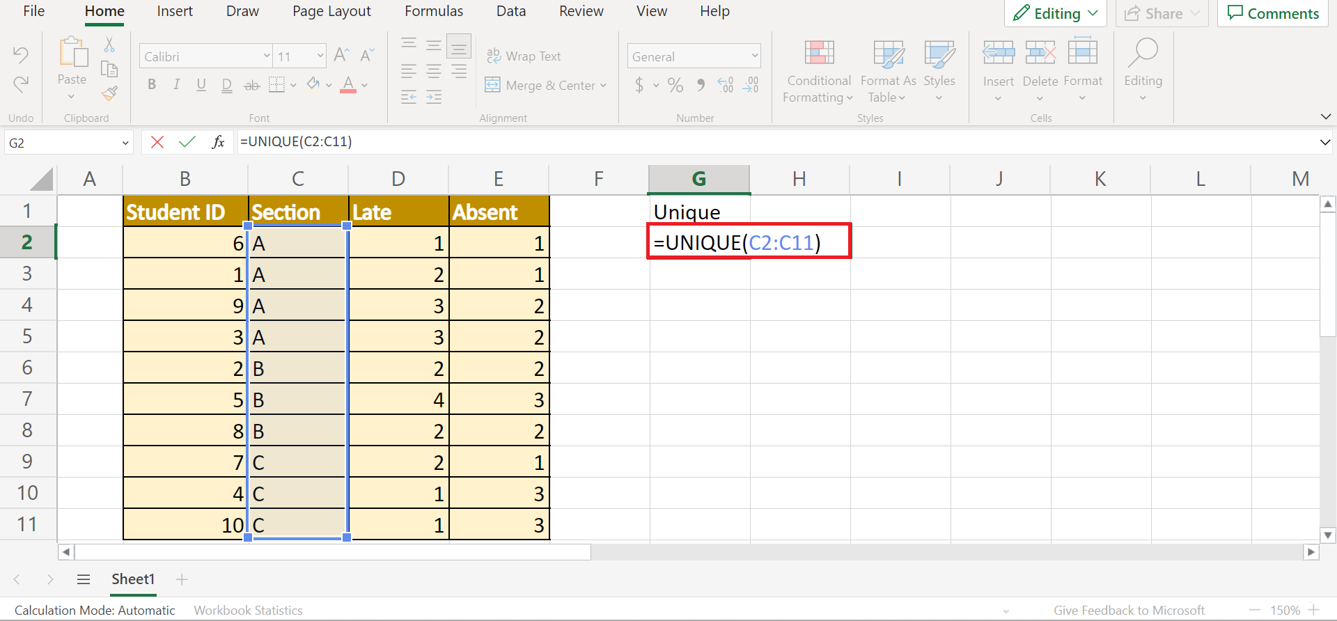 Cluster Sampling in Excel