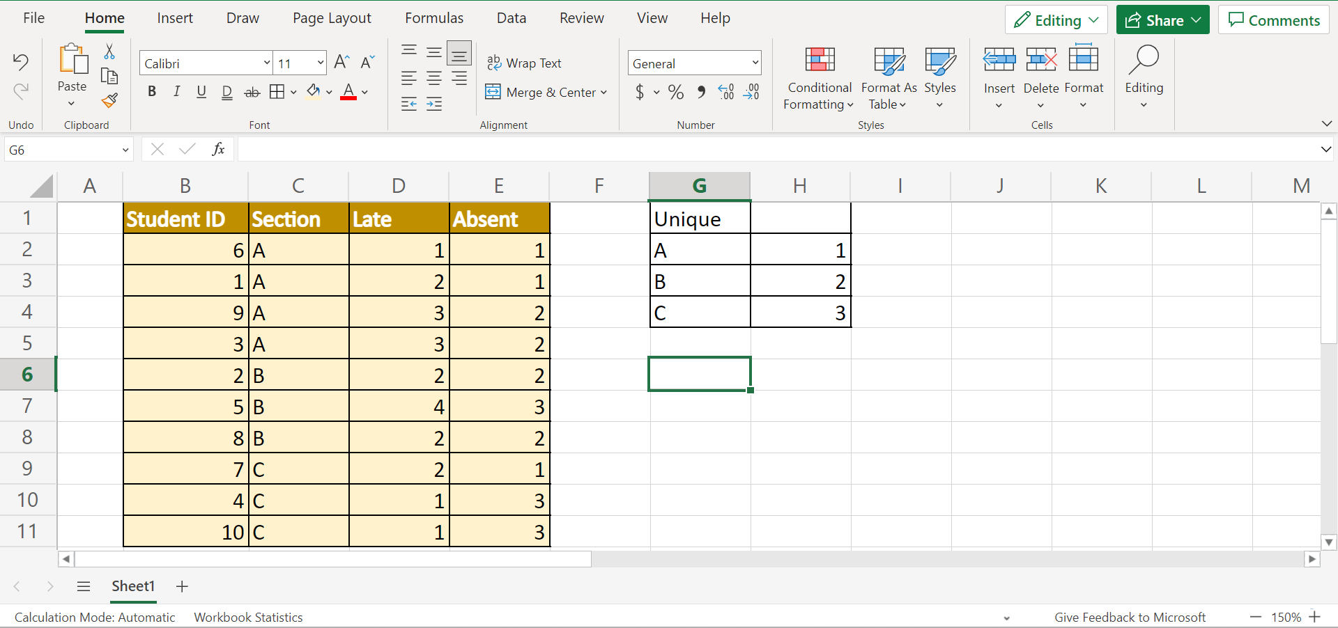 How to Perform Cluster Sampling in Excel - Sheetaki