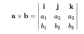 cross product as matrix
