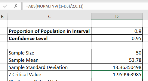 find z critical value