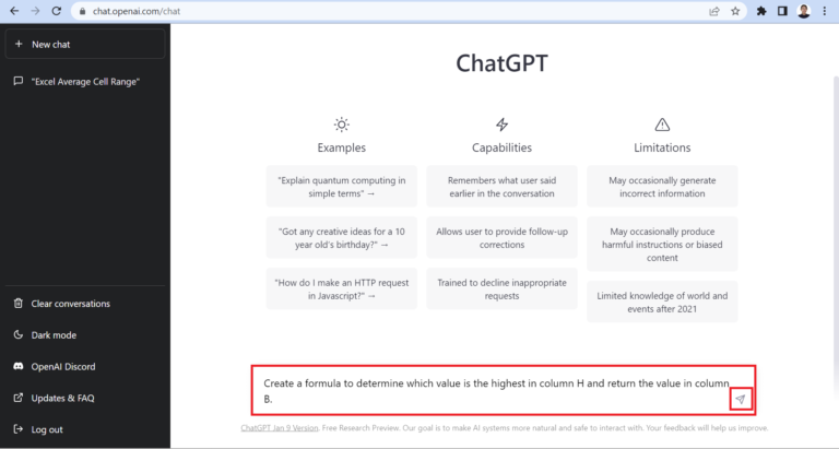 How to Use ChatGPT for Data Analysis in Excel - Sheetaki