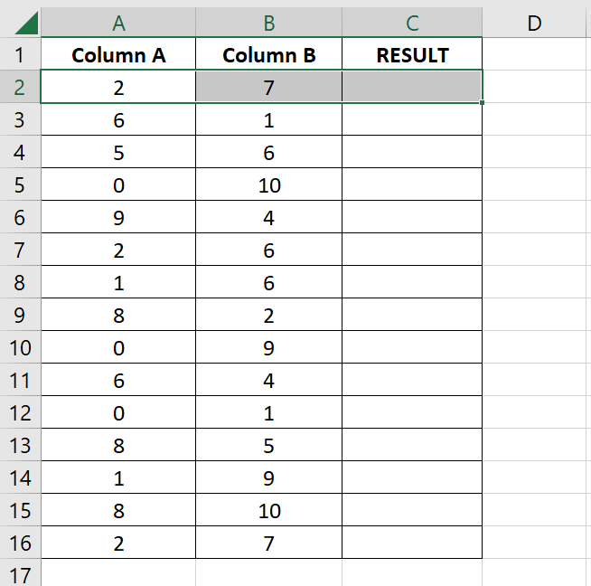 determine the cells to use as input