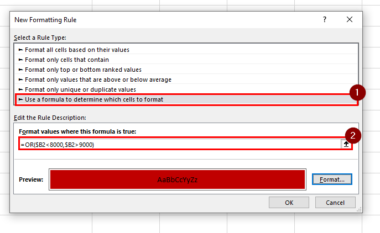 How to do Conditional Formatting with Multiple Conditions in Excel