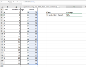 How To Calculate Conditional Mean in Excel - Sheetaki