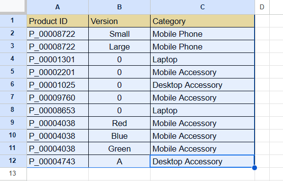 select data to remove duplicates from