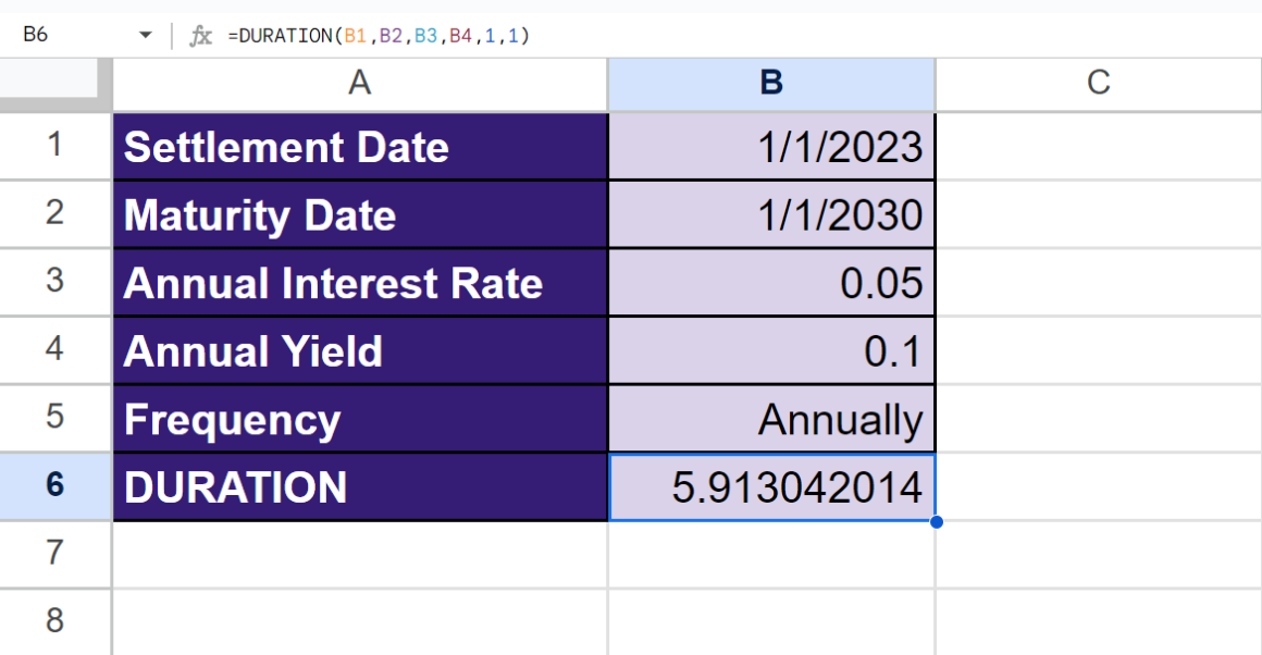 How to Use DURATION Function in Google Sheets - Sheetaki